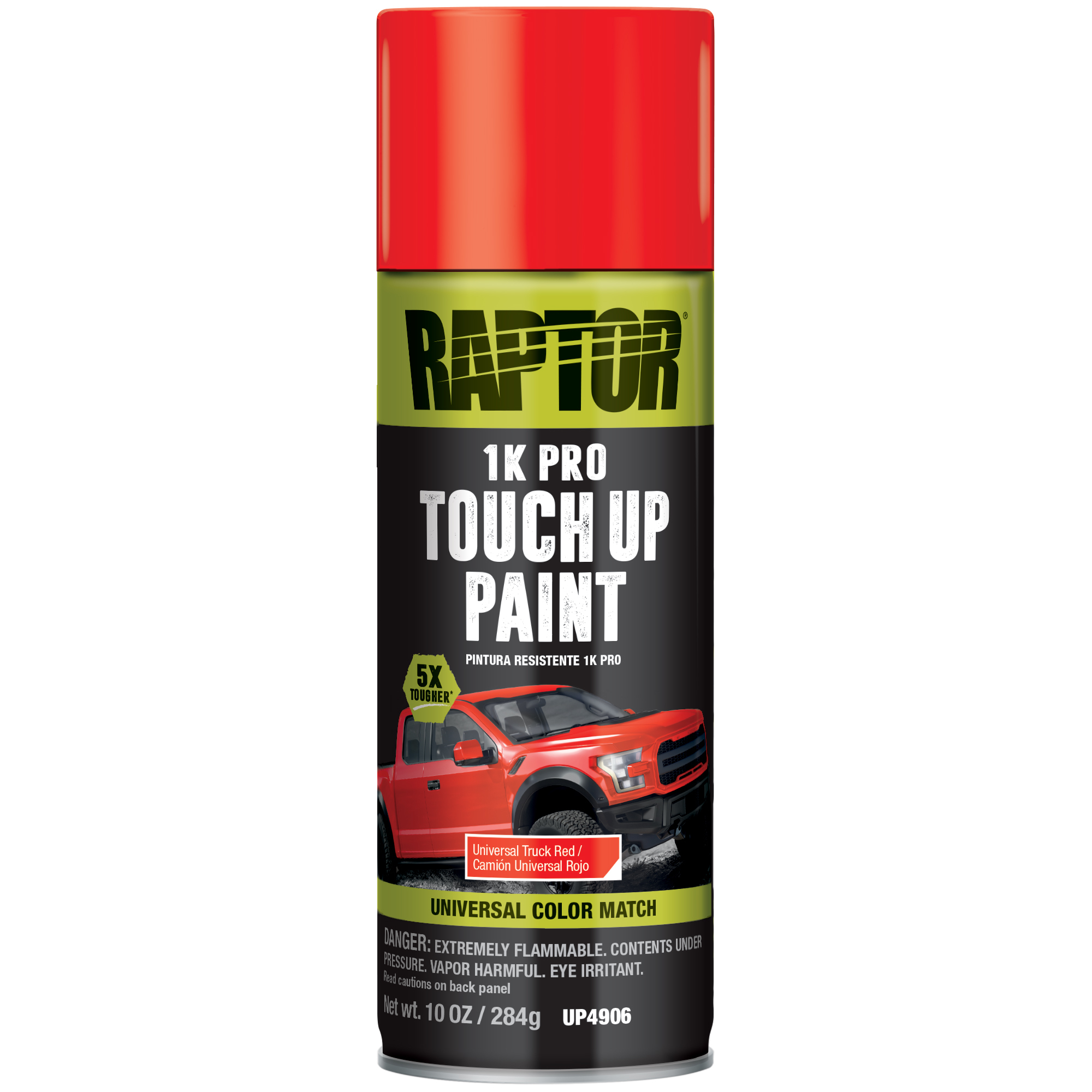 Raptor Touch Up Paint — Universal Red, 1K Professional Grade, Pack of 12, Model# UP4906